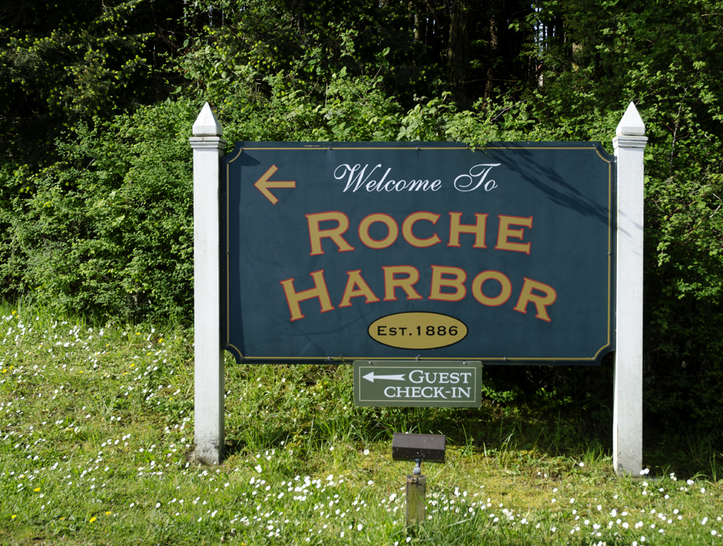 Roche Harbor Sign