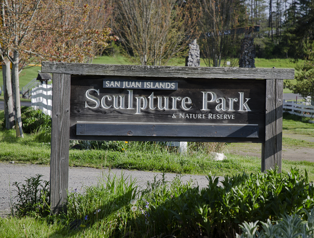 Sculpture Park Sign